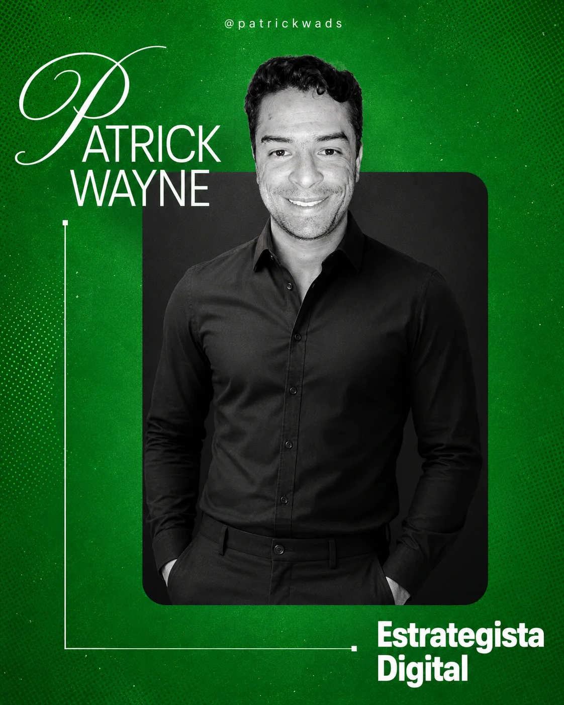 Patrick Wayne, fundador do Wayne IA Lab